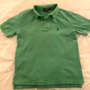 Polo Shirt Green Boys size 8